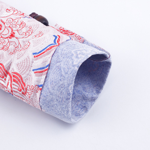 Factory Wholesale Hair Comb Bag, Chinese Style Satin Gua Sha Board Jewelry Pouch, Hairpin, Beaded Necklace Gift Packaging Bags