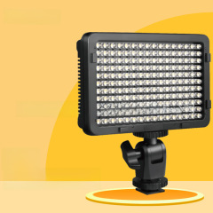LED176 Camera Light DSLR Fill Light Camera LED Wedding Outdoor Shooting Single Double Charging Gift Color Card