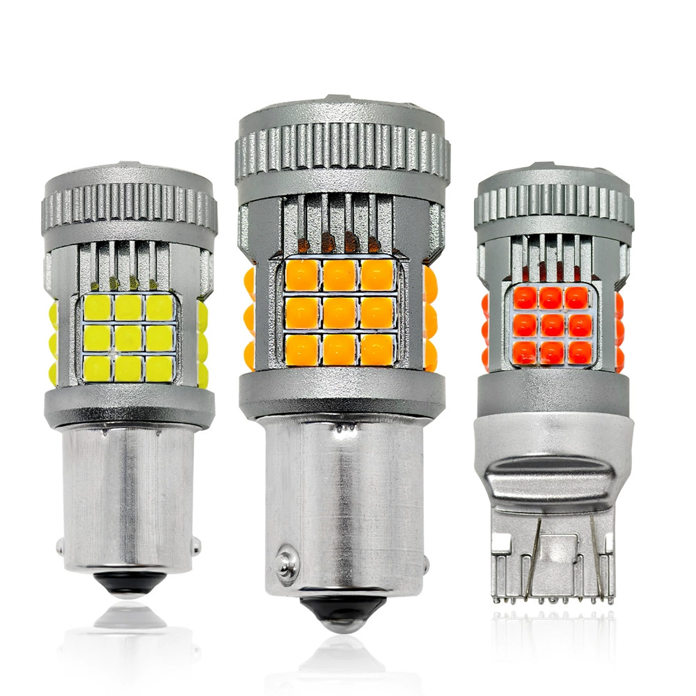 [汽车货车36SMD3030解码刹车灯LED灯1156倒车灯1157转向灯T20改装]