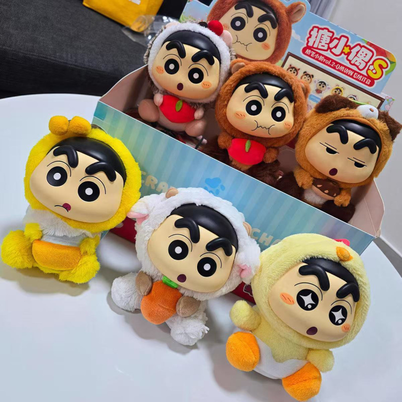 正版蜡笔小新美味春日部系列盲盒潮流玩偶手办可爱公仔摆件批发礼|undefined