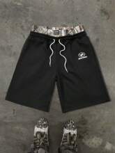 D 38964 Drawstring double waist hip hop capris ����˫������