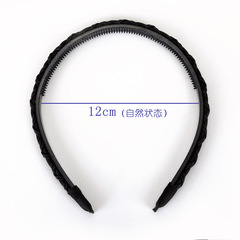 Hair Styling Tool Hairband with Teeth Non-Slip Women's Korean Style Versatile Outdoors Hair Pin for Applying Face Masks Washing Face Hair Clip