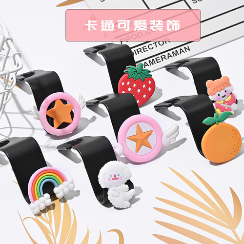 T car hook car seat back creative cartoon cute car multifunctional small hook in the back seat