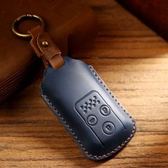 Wholesale auto accessories from the manufacturer, suitable for Honda key protectors for Accord, Odyssey, and Fit, genuine leather protection shells.