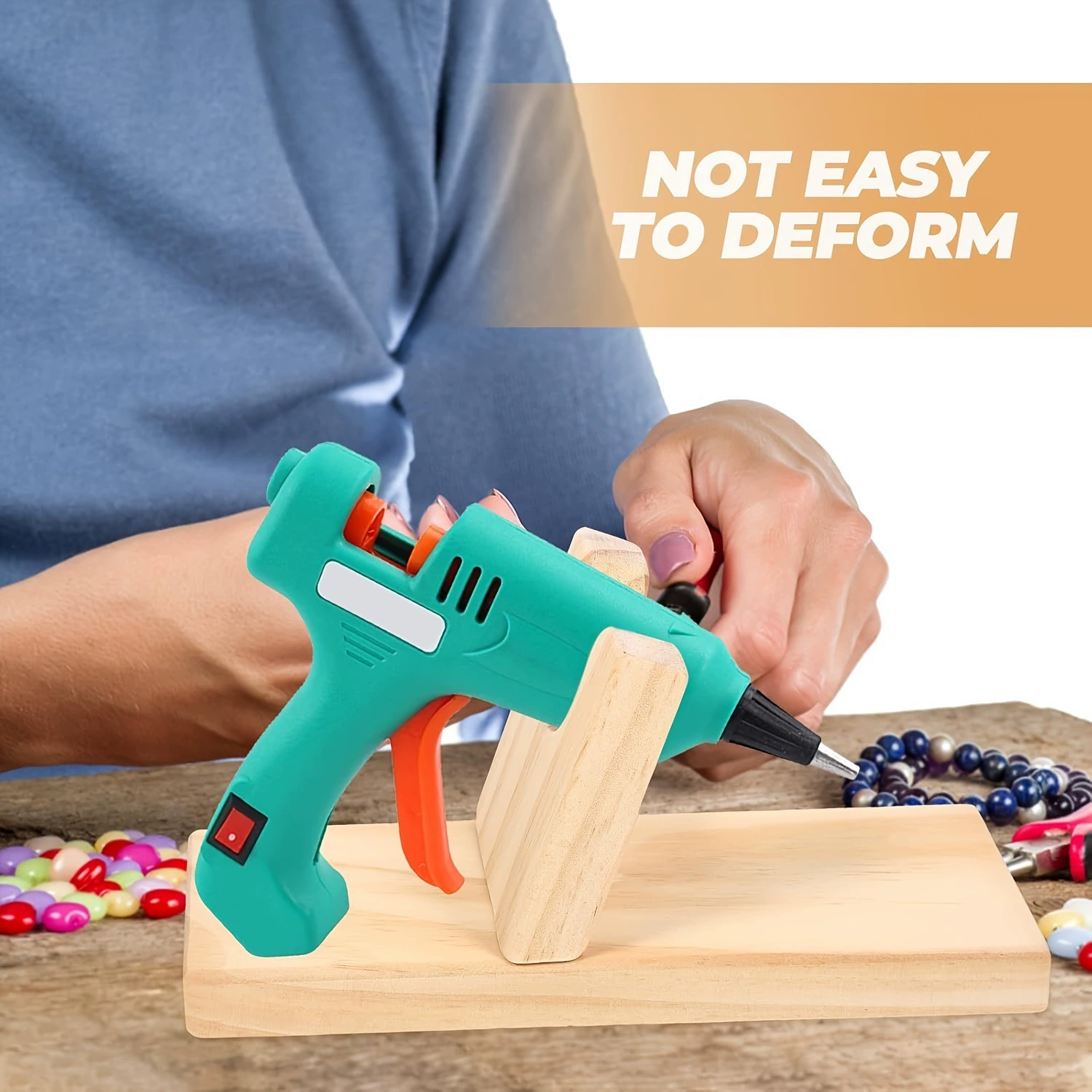 Термоплавкий клей держатель термоплавкий клей держатель инструмента деревянный термоплавкий клей держатель деревянный держатель для хранения резиновой держатель