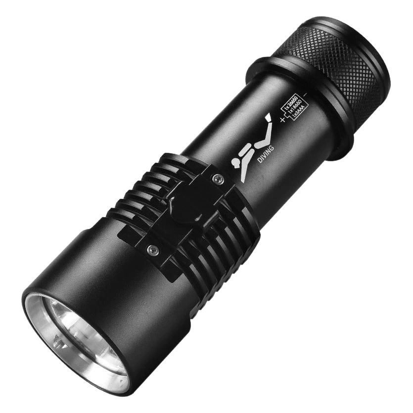 [Поколение] P70 желтый четырехъядерный сильный свет Дайвинг фонарик из алюминиевого сплава магнитный переключатель двойной источник света