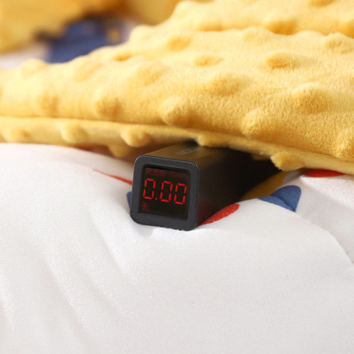 Baby blanket, newborn baby comfort blanket, soft cotton bean blanket, soy protein fiber AB version blanket