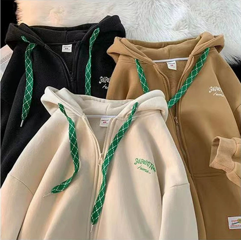 Пальто Женская осенне-зимняя верхняя одежда большого размера Свободный корейский стиль Lazy Style Новый Топ 2023 Design Sense Модный свитер