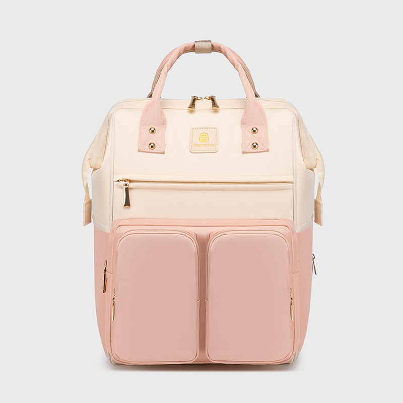 Bolsa de mamá transfronteriza nueva bolsa de moda de gran tamaño para madres y bebés bolsa de mamá de separación seca y húmeda bolsa de mamá gran abertura bolsa de mamá