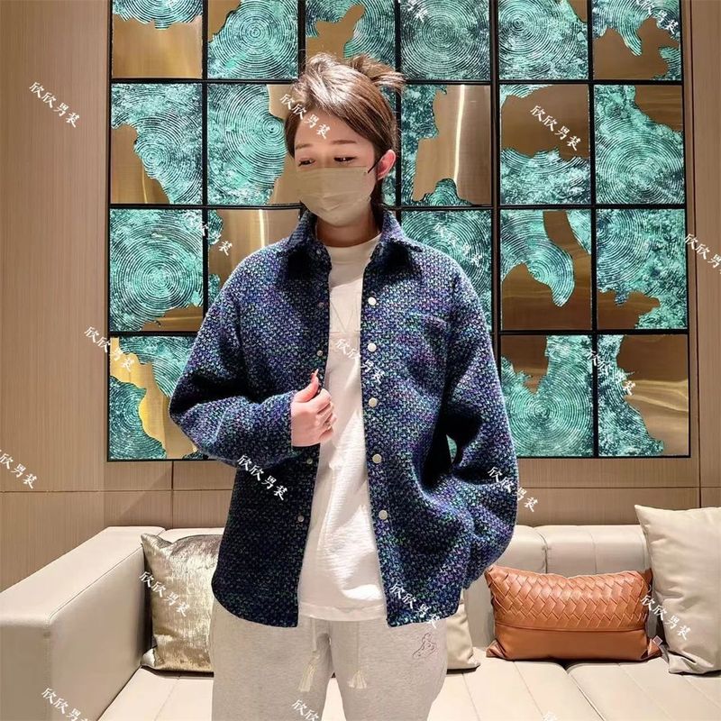 2025年春季新款时尚潮流小香风编织痞帅燕尾潮流时尚休闲百搭上衣|undefined