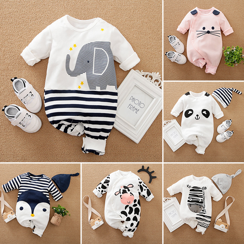 Baby clothes spring and autumn jumpsuits...