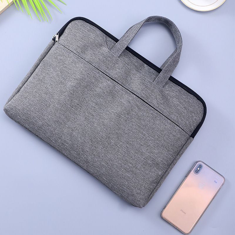 Census Briefcase,Portable Meeting Bag,Document Bag,Information Bag,Double-layer Waterproof Computer Bag,Printable