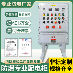 Explosion-proof distribution cabinet stainless steel control box lighting power junction box instrument maintenance control cabinet power socket box