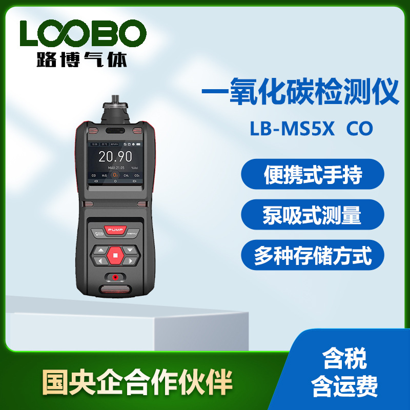 防爆手持式一氧化碳浓度探测仪便携式一氧化碳气体检测仪
