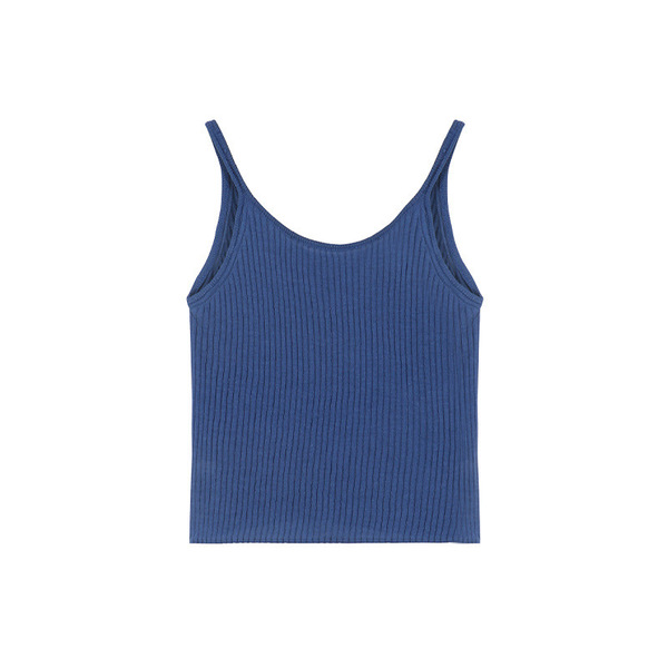 Guangzhou Shisanxing Spring/Summer Knitted Camisole Vest 2026 New Korean Style Versatile Casual Tank Top