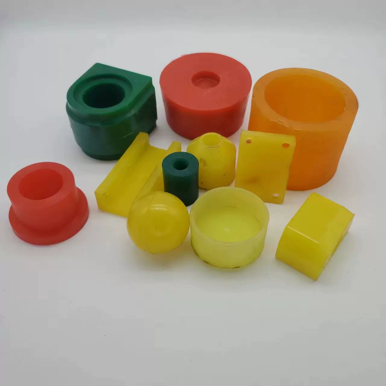 聚氨酯橡胶隔音减震垫加工件聚氨酯缓冲垫 非标定制注塑浇注件