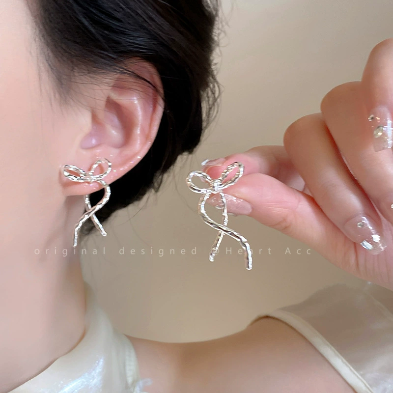 Retro Pearl Earrings, 925 Silver Needle, Light Luxury Style, Multiple Sizes