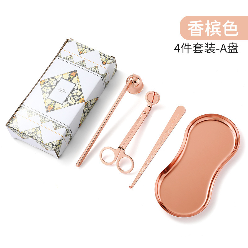 北欧insトランペット香薫ろうそく道具セットステンレスろうそく芯フック減キャンドル道具卸売り|undefined