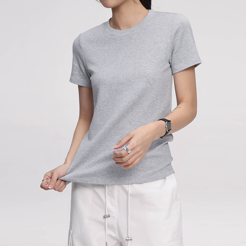 Umi Thirteen Lines Women's Clothing 2026 Spring New Women's Short Sleeve T-Shirt Casual Versatile Korean Style Top Blouse Umi Thirteen Lines Women's Clothing 2026 Spring New Women's Short Sleeve T-Shirt Casual Versatile Korean Style Top Blouse