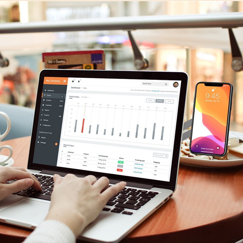 Aluminum Alloy Mobile Phone Computer Double Screen Expansion Bracket Laptop Side Screen Magnetic Portable Metal Expansion Mobile Phone Bracket