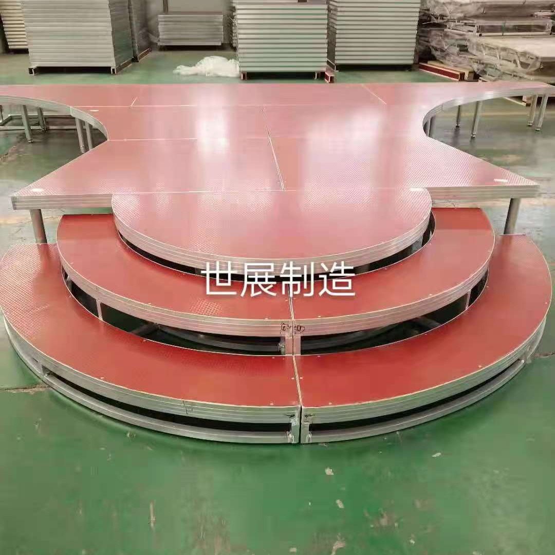 铝合金快装舞台拼装活动升降舞台演出婚庆折叠移动舞台一板四腿舞