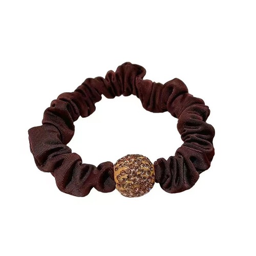 Large intestine hair ring for women with simple temperament and ponytail rubber band Korea  new high elastic head rope leather set hair accessories