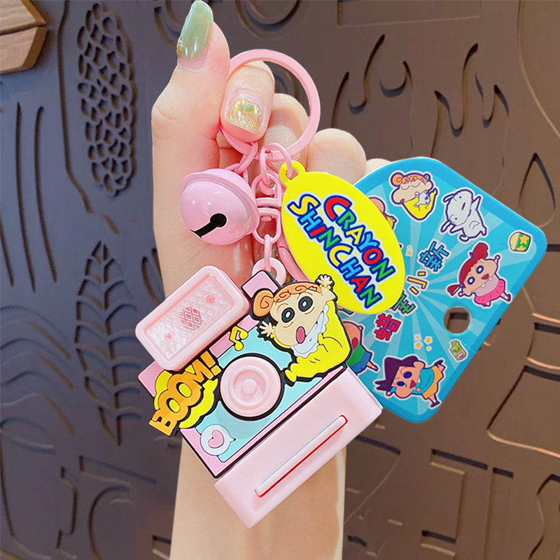 本物のクレヨンしんちゃん恋人ビスケットシリーズキーホルダーかわいいバッグペンダント車のキーチェーンギフト卸売|undefined