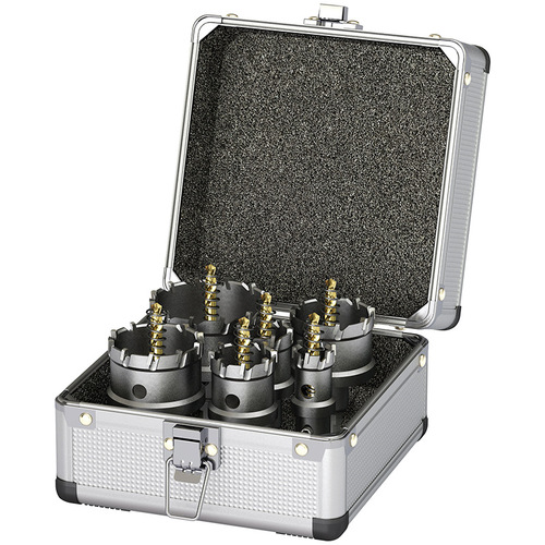 High-end carbide stainless steel hole opener metal thick iron plate steel plate aluminum alloy reaming drill bit aluminum box set