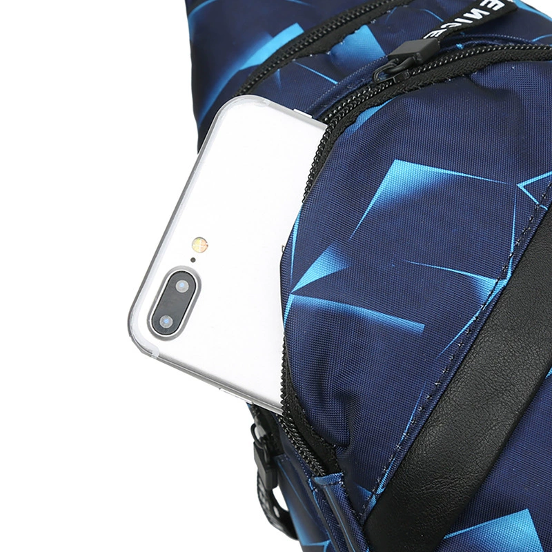 Мужская сумка через плечо для отдыха, водоотталкивающий тренд Crossbody сумка, спортивная сумка, универсальная маленькая сумка, сумка через одно плечо, европейский стиль