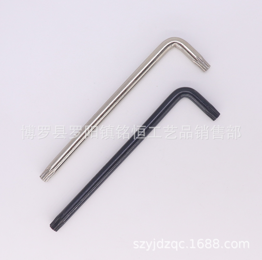 M8梅花防盗扳手T40 7字型T40防盗梅花扳手 T40米字梅花扳手