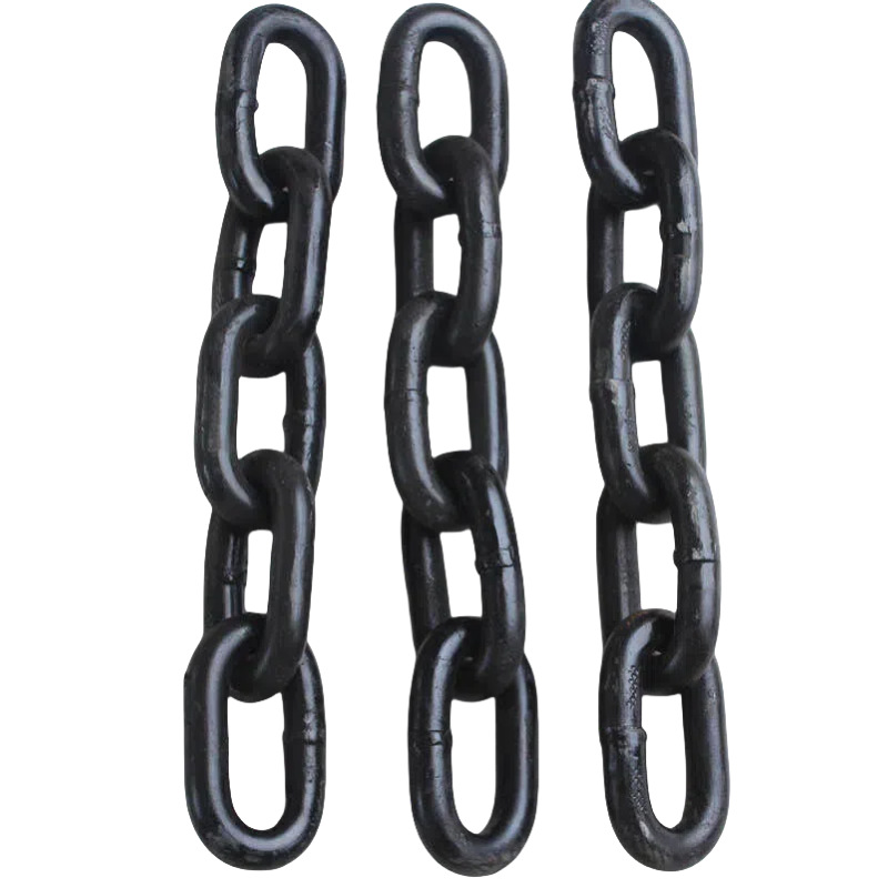 10x40锰钢链条 18x64矿用圆环链条 规格全吊车