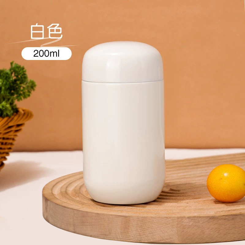 Мини-термос из нержавеющей стали 304 для студентов (мужчин и женщин), стильный и портативный.