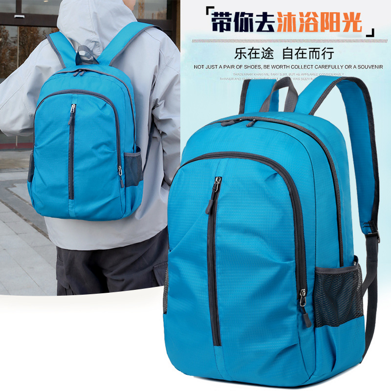 Capacious backpack