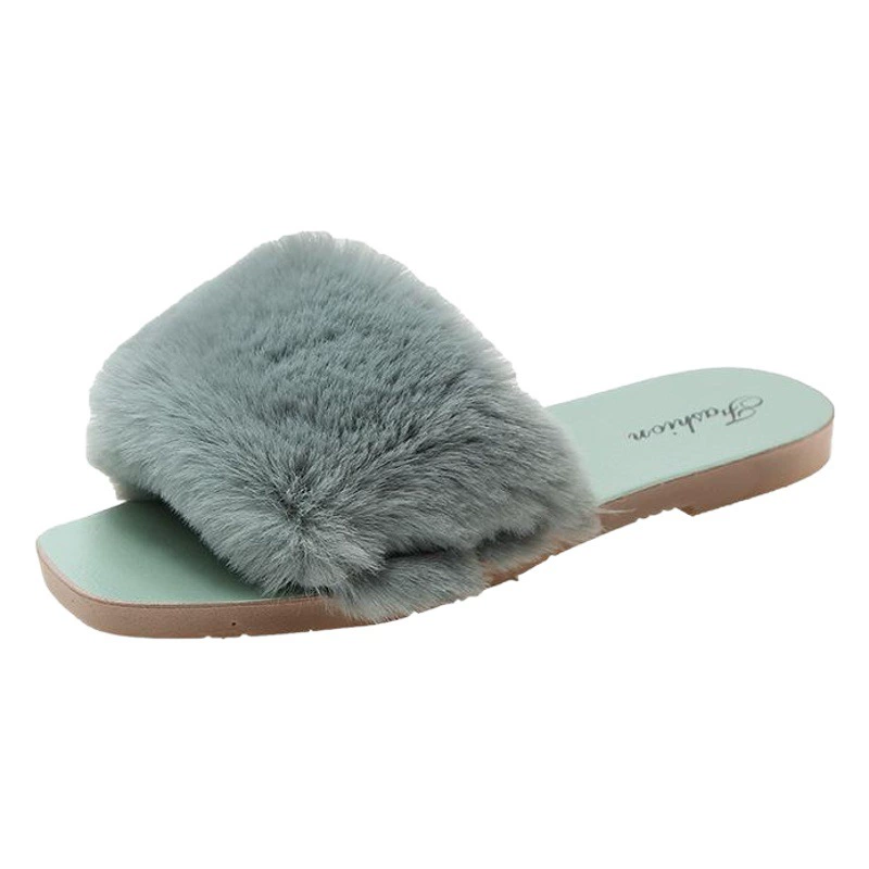 Осень и зима 2020, новые модные плюшевые тапочки, женская верхняя одежда, домашние тапочки, женские зимние Тапочки