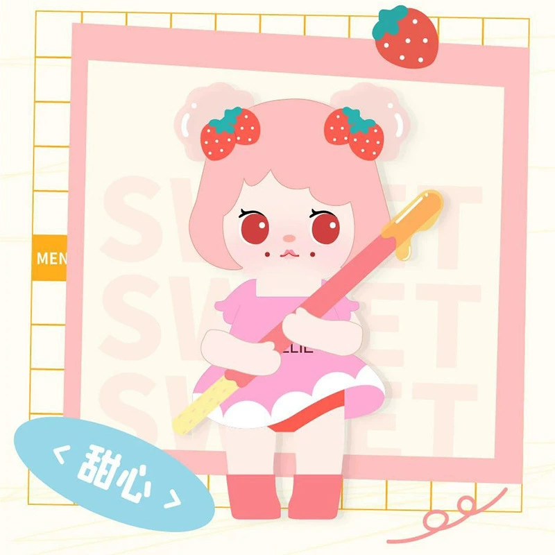 Китайская Фанг ТБЕ60862 Амели стикер-сюрприз коробка Amelie Snack Shop Shop Surprise Blind Blind Slayer Swing Decoration Doll