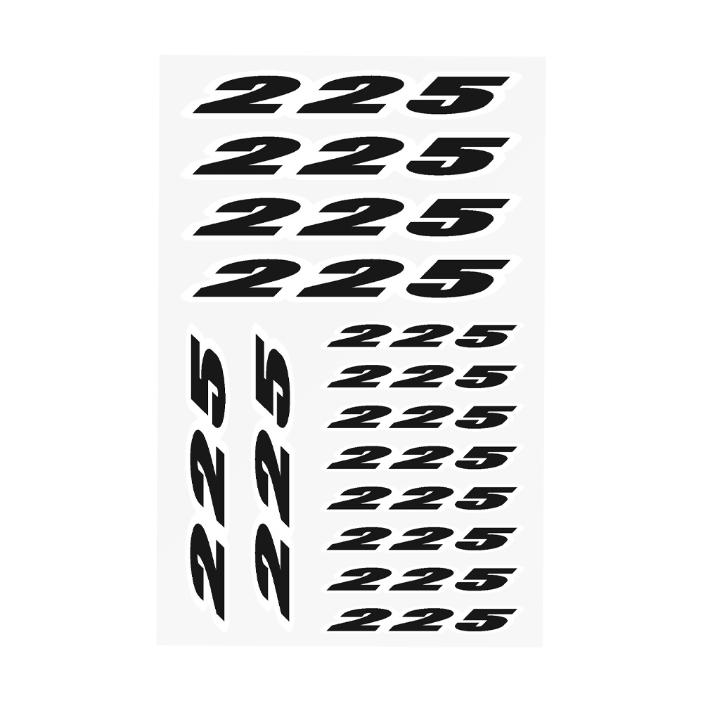 Aplicable a TT 225 TT-R 225 TW 225E XT 225 Serow motocicleta universal pegatinas digitales