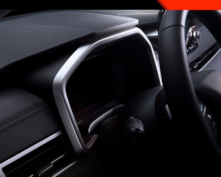 Suitable for Mitsubishi 22-23 Outlander modified front central control instrument right drive special frame decoration supplies