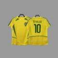 2002 Brazil Home + Custom 10