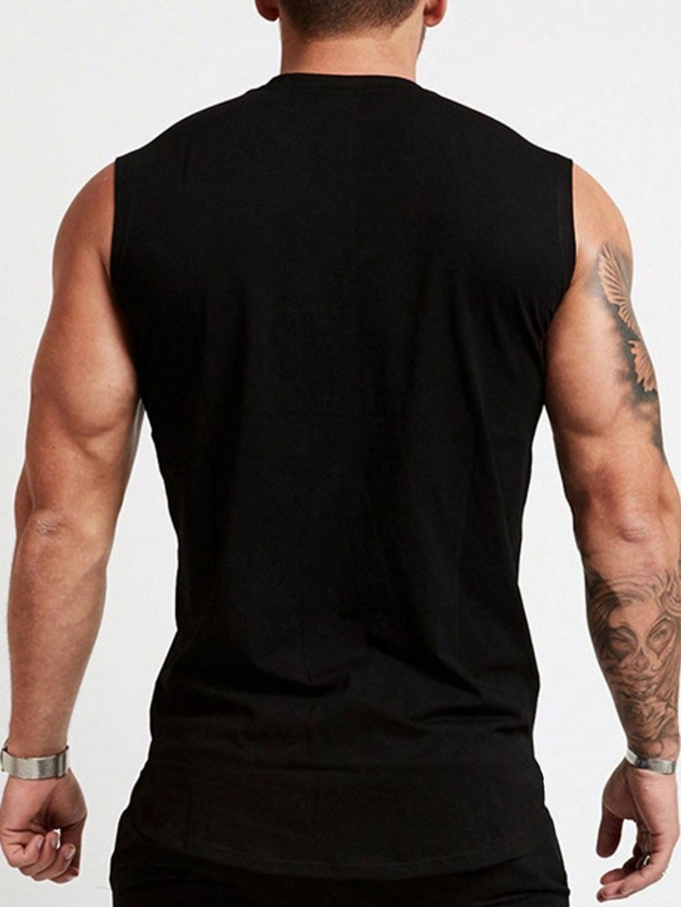 Men's Clothing Sports Vest Quick Drying Solid Color Tank Top For Running And Basketball_viptrois.com