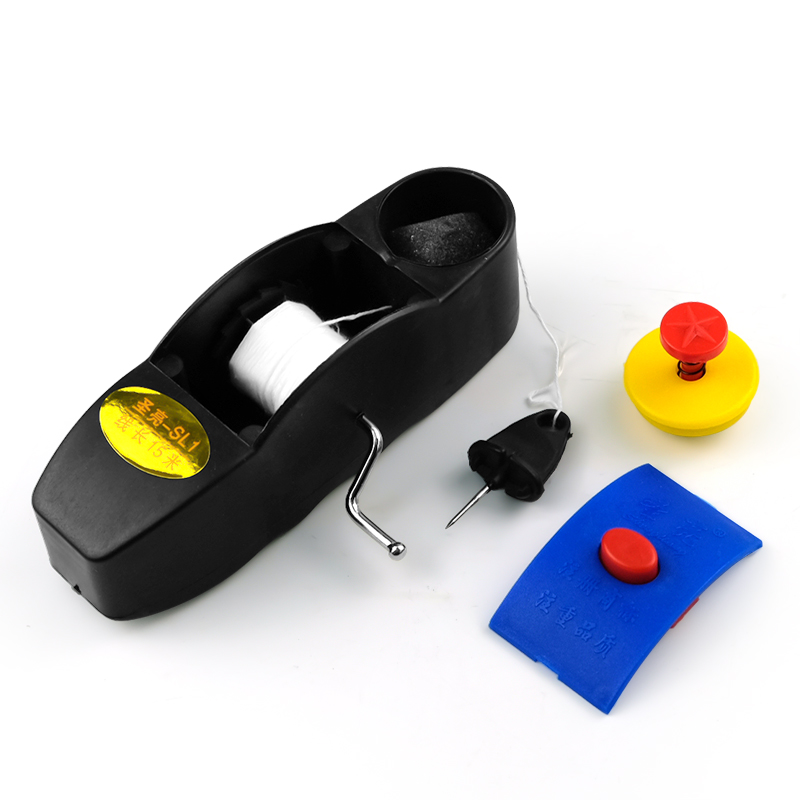 ✅墨斗自动划线器木工木匠墨盒线斗弹线墨斗木工工具耐摔