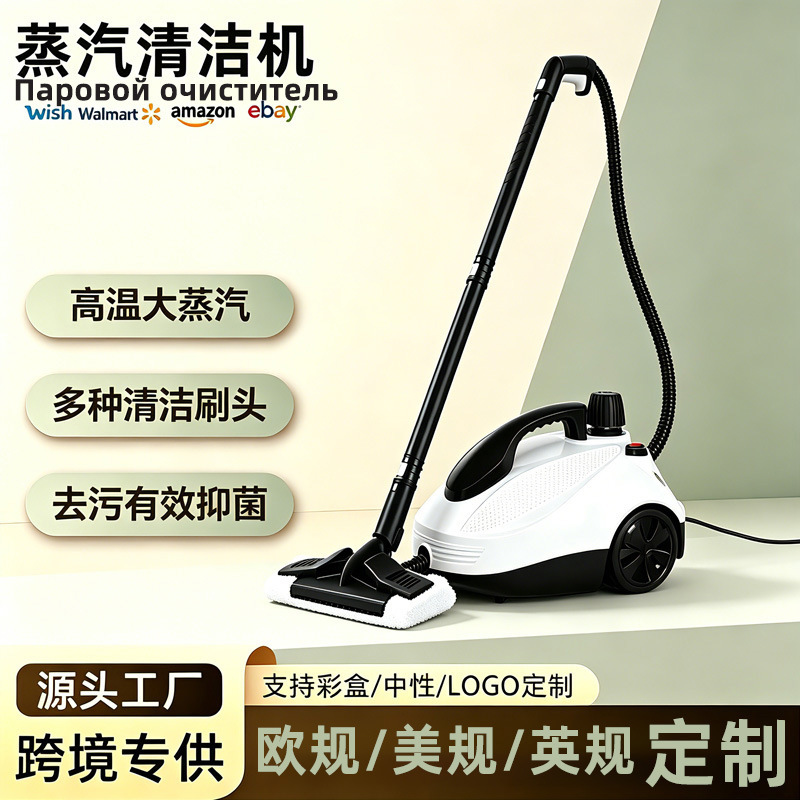 2L High-Temperature and High-Pressure Steam Cleaner for Home Use, Multifunctional Kitchen and Floor Cleaning Machine, Export to Europe and America, British Standard