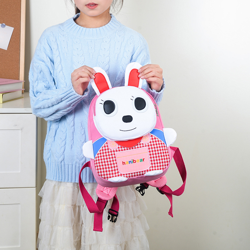 Jardín de infantes pequeña clase mochila de bebés animaciones animadas lindas mochila para niños y niñas nueva mochila infantil transfronteriza