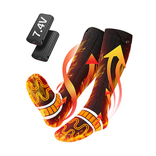Manufacturer Customized Winter Outdoor Skiing, Cycling and Hiking Warm Socks Washable Thickened Washable Heating Socks
