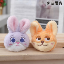 网红迪士尼疯狂动物城毛绒玩具兔子朱迪包包挂件玩偶狐狸尼克公仔