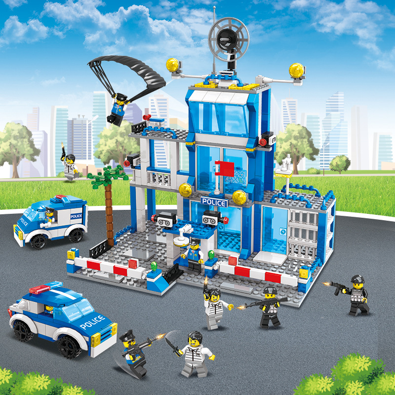 Police Building [color bag]]