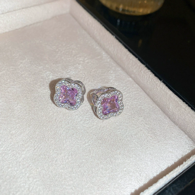 Серебряная игла, цирконы, модные универсальные серьги из жемчуга, стиль высокого качества, стиль «легкая роскошь», оптовая закупка