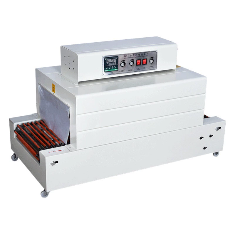 Полностью автоматическая термоусадочная пленка упаковочная машина для подарочной коробки Посуда косметика пластиковая упаковочная машина картонная коробка для чая упаковочная машина для наружной упаковки