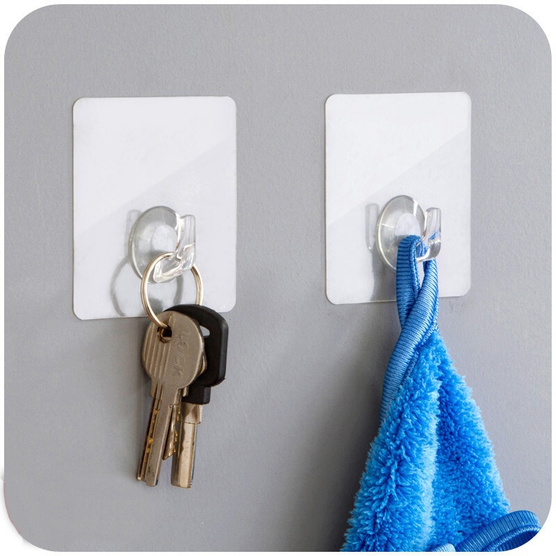 Transparent Traceless Hook, Magic Horn Hook, No-Drill Plastic Hook, Bathroom Kitchen Adhesive Hook Transparent Traceless Hook, Magic Horn Hook, No-Drill Plastic Hook, Bathroom Kitchen Adhesive Hook