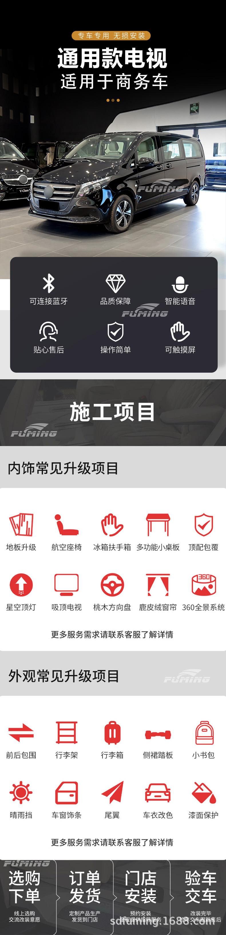 Suitable for Business Cars Universal Ultra-Thin 15.6/ 17inch Car Tv Ceiling Display High-Definition Ceiling Screen