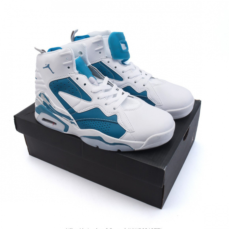 Comercio exterior J puro original Pumpman MVP zapatos de baloncesto para hombres zapatos deportivos casuales para mujeres AJ6 con suela gruesa almohadilla de aire zapatos de moda